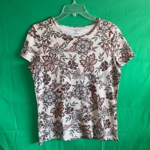 Patterned croft and barrow crewneck